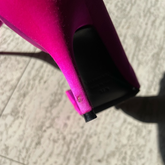 Balenciaga Talon d’Orsay Pumps in Rose Fuchsia - Picture 6 of 8